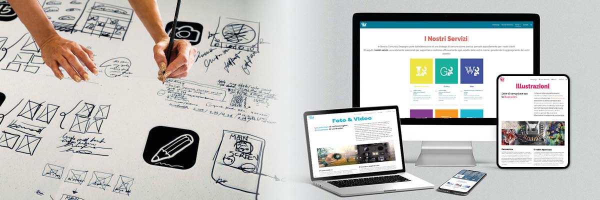 Immagine illustrativa della presenza sul web