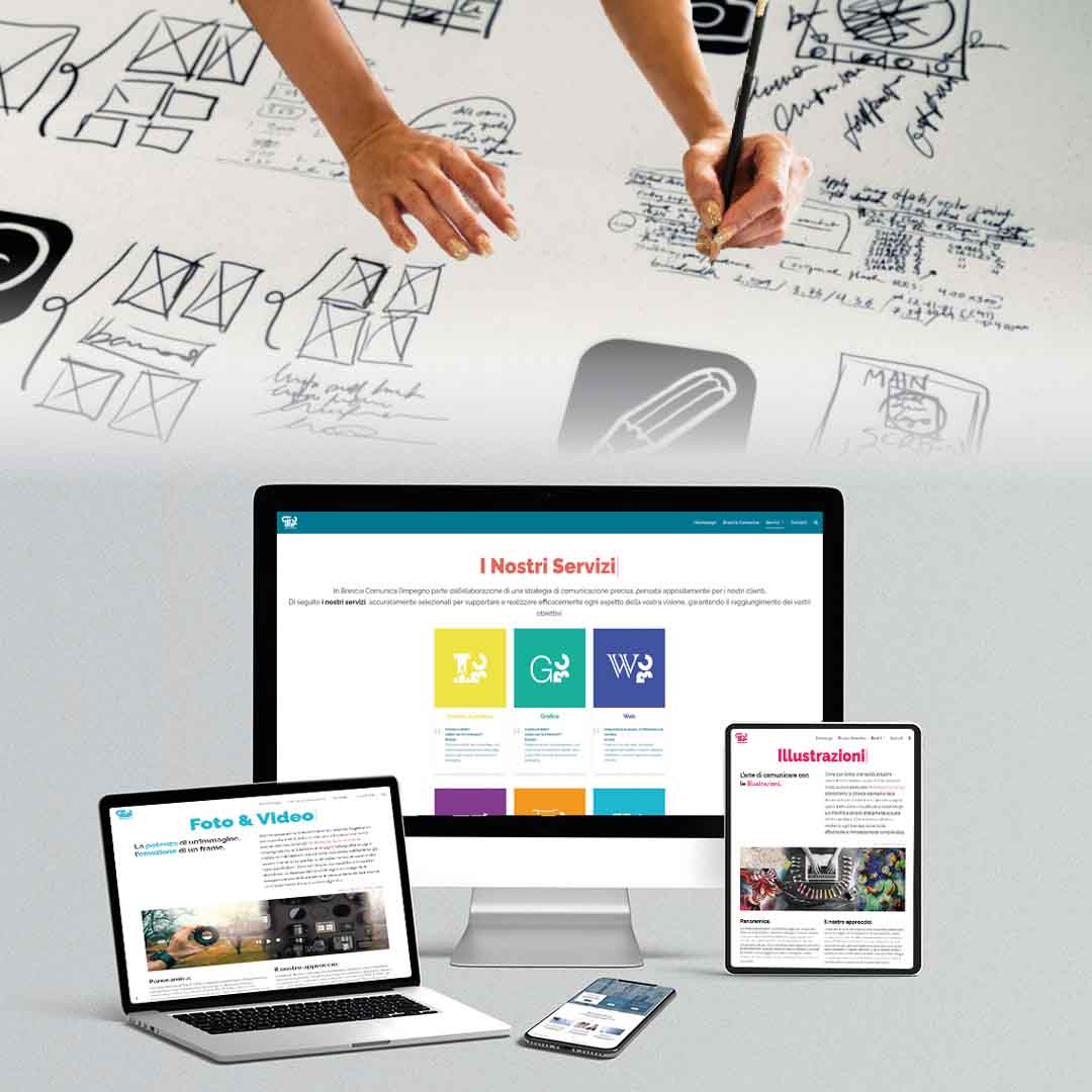 Immagine illustrativa della presenza sul web